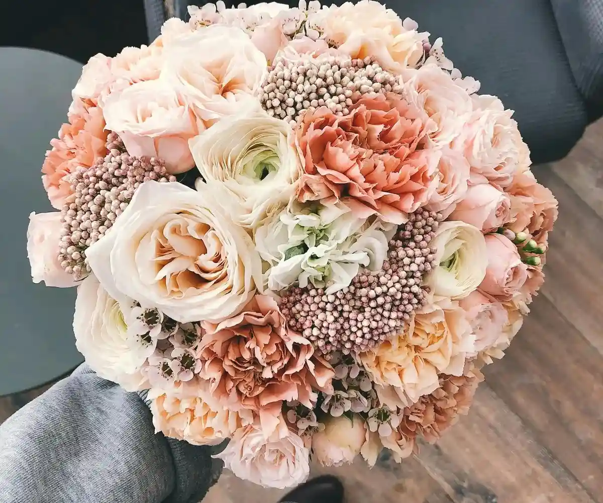 Briedermeier Bouquet untuk Jenis Buket Pernikahan