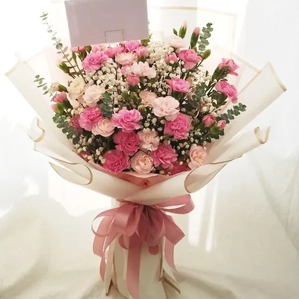 Buket Bunga Double Carnation