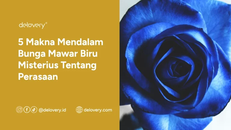5 Makna Mendalam Bunga Mawar Biru Misterius Tentang Perasaan