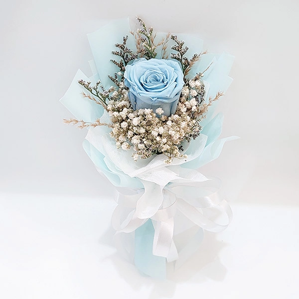 Preserved Blue Rose sebagai Arti Mawar Biru