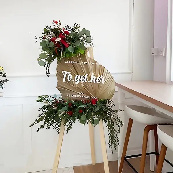 papan bunga akrilik