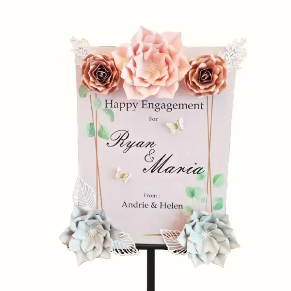 papan bunga marry blossom