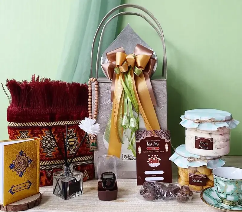 Hampers Peralatan Sholat Contoh Hampers Lebaran