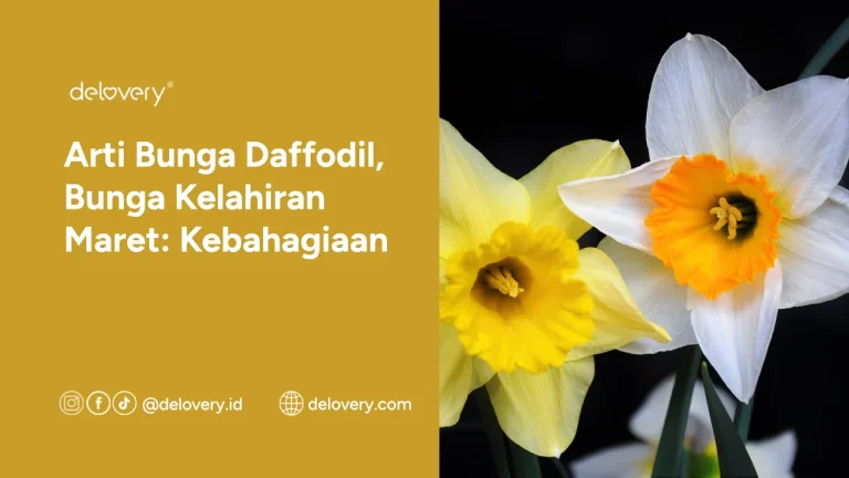 arti bunga daffodil, bunga kelahiran maret