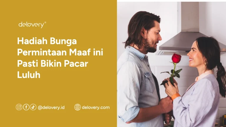 bunga permintaan maaf yang bikin pacar luluh