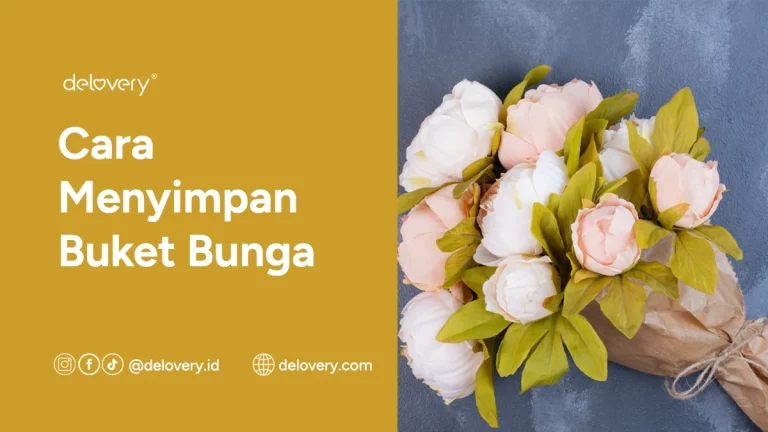 Cara Menyimpan Buket Bunga