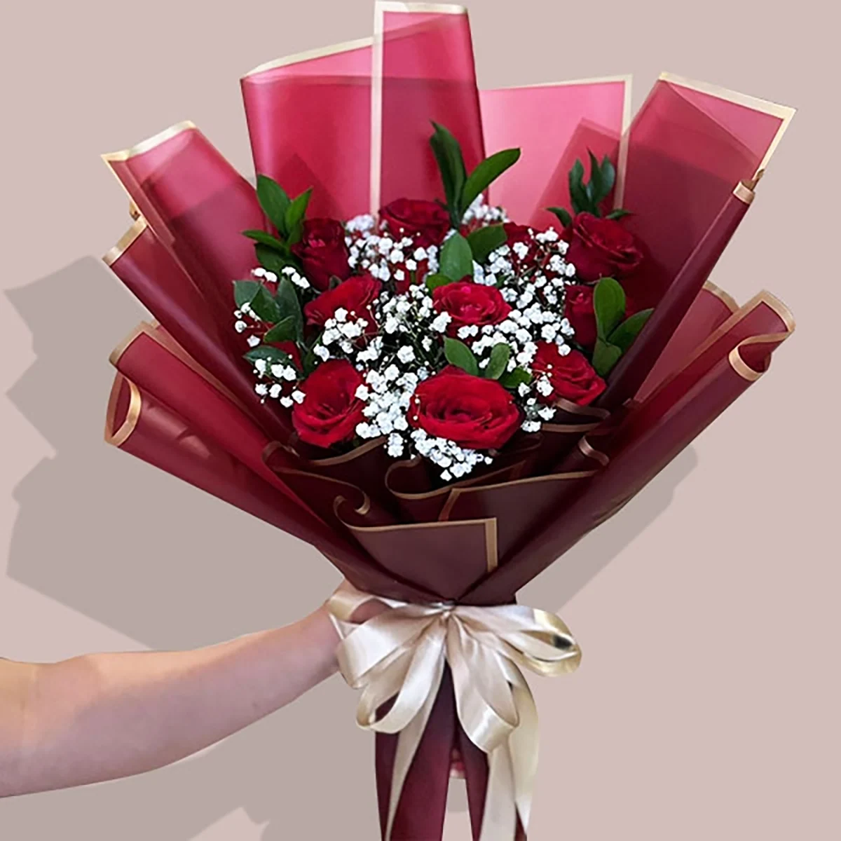 Buket Mawar Merah