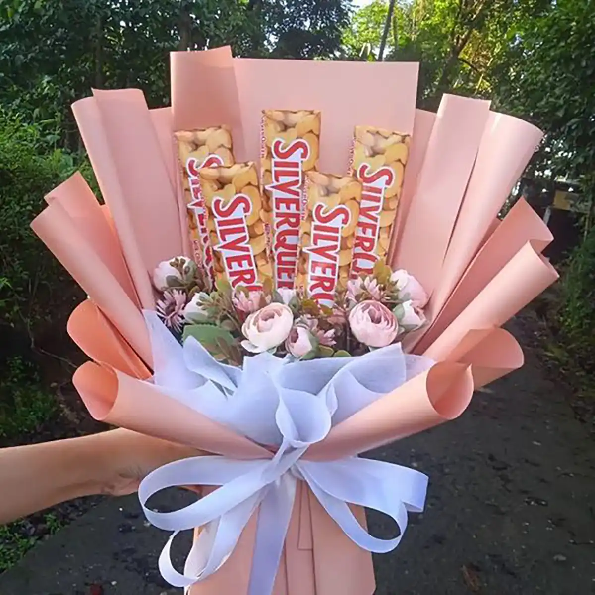 Buket Coklat untuk Guru