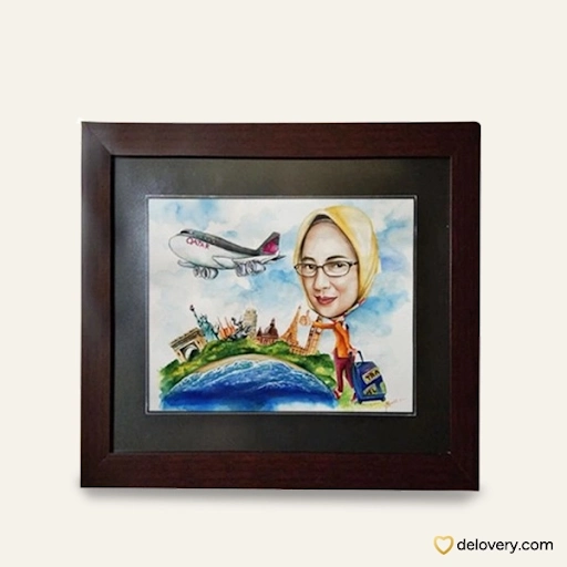 5. Kado Karikatur Handmade