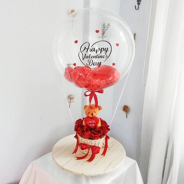 7. Buket Balon Valentine