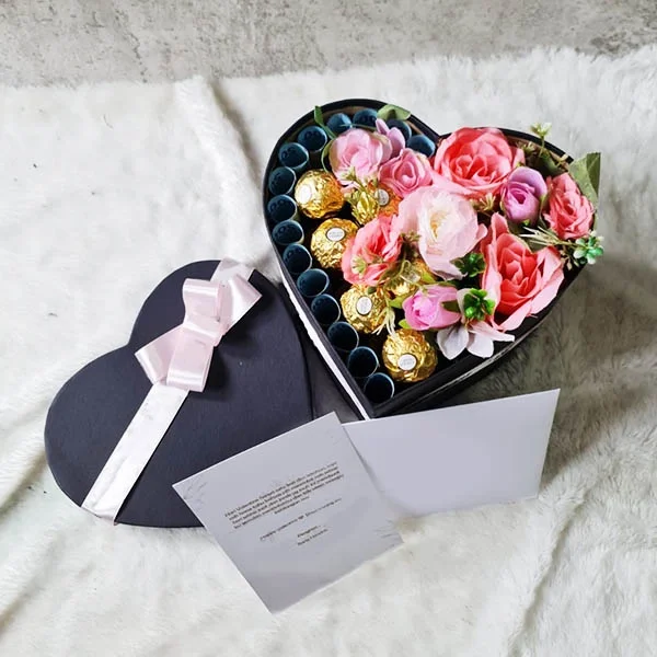 Buket Uang Kombinasi Cokelat