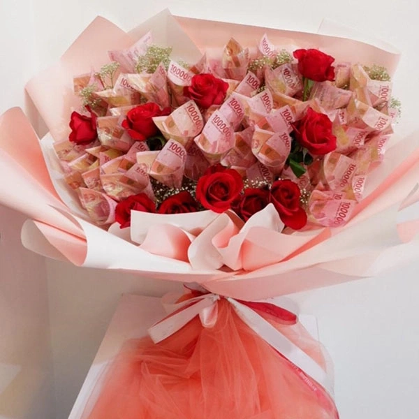 Buket Uang untuk Anniversary
