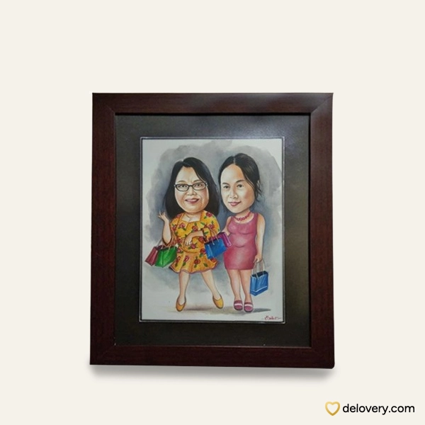 Karikatur Awesome Cartoon Gift