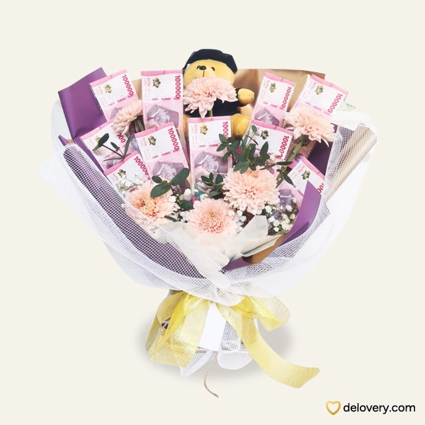 Buket Uang Wisuda
