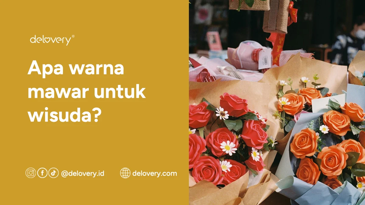 warna mawar untuk wisuda