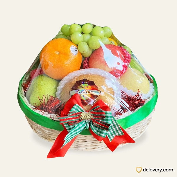 Parcel Buah Snowman Fruit
