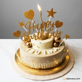 2 Tier Gold Luxury