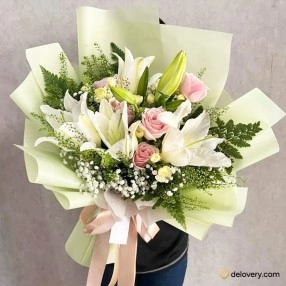 Alluring Pastel Garden