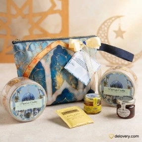Amana Azure Pouch