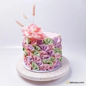 Aqua Siren Cake