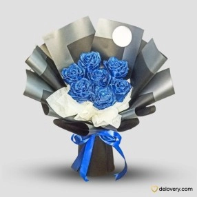 Azure Charm (Satin Flower)