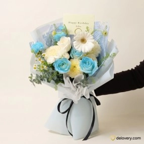 Azure Serenity Bouquet