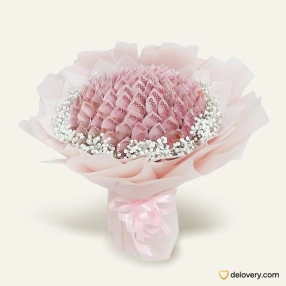Baby Breath in Love - Money Bouquet