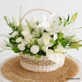 Be Mine in Basket