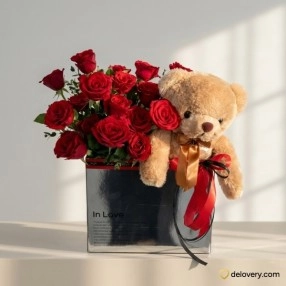 Bear in Sext Red