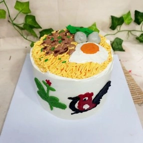 Yummy Chicken Noodle Cake