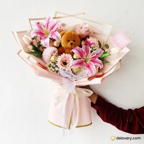 Blissful Ferrero Affair -Artificial Flower