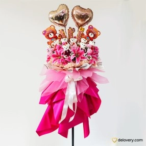 Blissful Stand- Artificial Flower