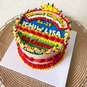 Blooming Artistry Cake
