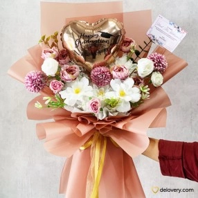 Blooming Hearts -Artificial Flower