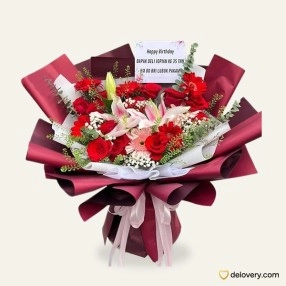 Blooms in Red