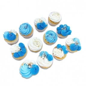 Blue Cup Cake