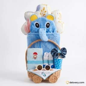 Blue Ellie Wagon
