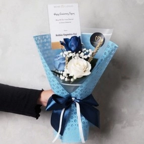 Blue in White Rythm