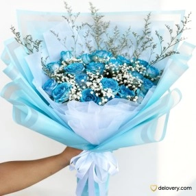 Blue Velvet Rose (20 stems)