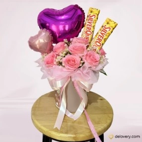 Blush Affection- Artificial Flower
