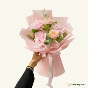 Blush Aurora Posy (Artificial)