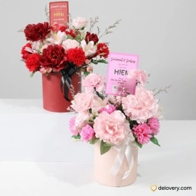 Blush Peony Garden (Artificial)