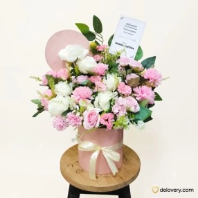 Blush Petal Symphony (Artificial)