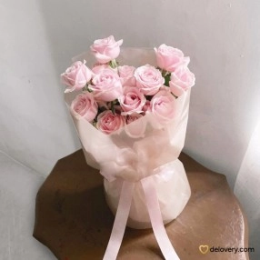 Blush Rosette Petite