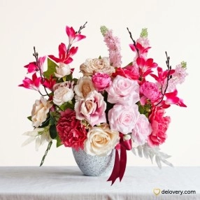 Blush Symphony Garden (Artificial)