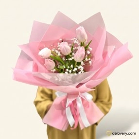 Blush Tulip Serenade