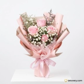 Blushing Floral Indulgence