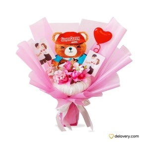 Blushing Love- Artificial Flower