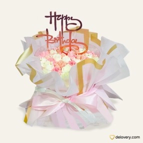 Bouquet Cake 