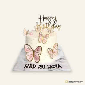 Butterflies Cake